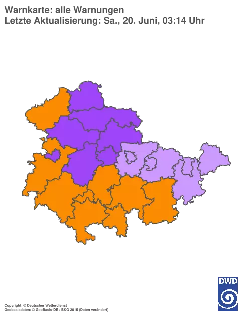 Aktuelle Wetterwarnungen für %region%