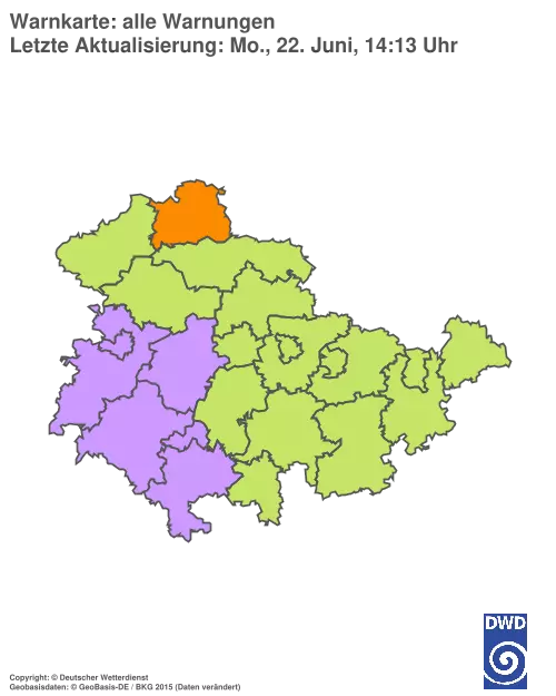 Aktuelle Wetterwarnungen für %region%