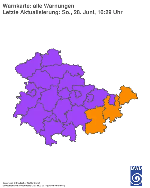 Aktuelle Wetterwarnungen für %region%
