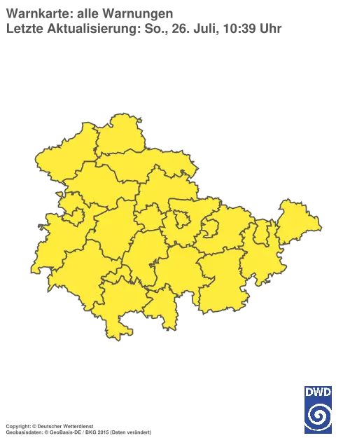 Aktuelle Wetterwarnungen für %region%