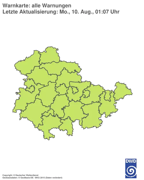 Aktuelle Wetterwarnungen für %region%