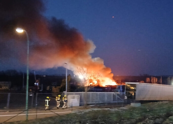 Brand Mülldeponie