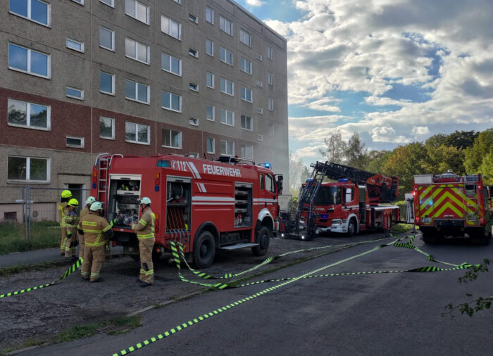 Einsatzübung Brand